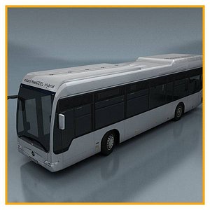 3d vehicle bus model