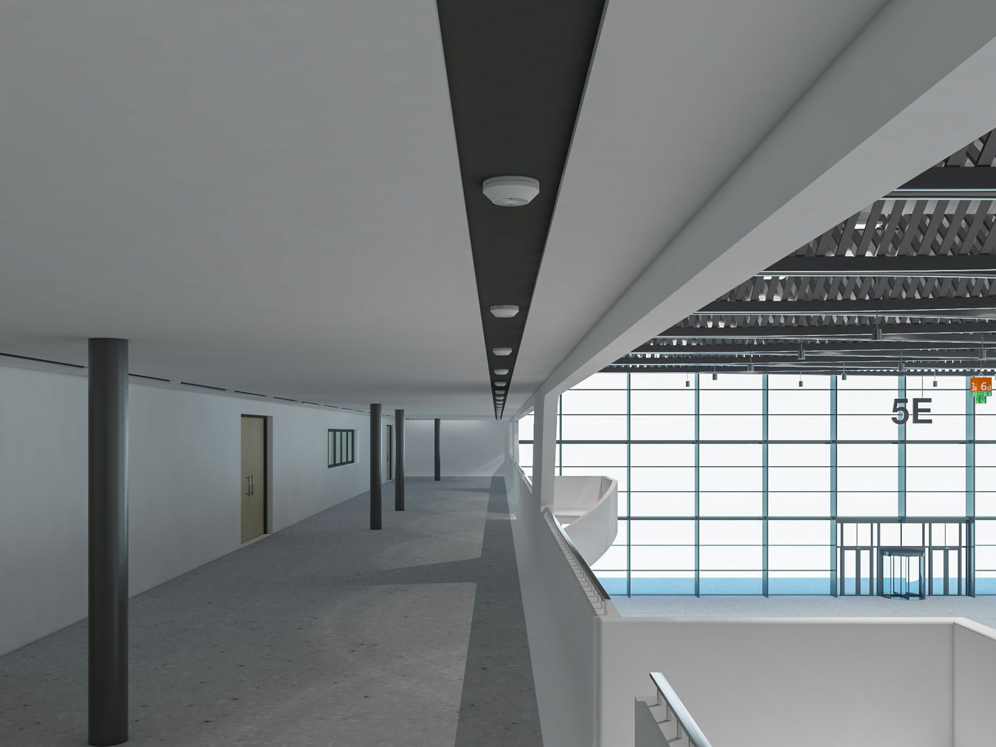 Exhibition Hall Interior And Exterior 11 Model - TurboSquid 2056813