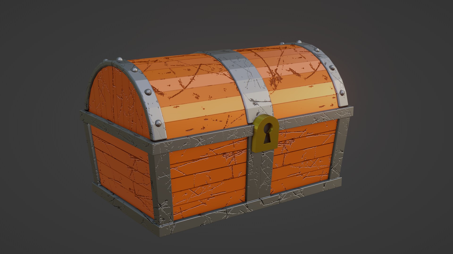 Trunk 3D Model - TurboSquid 2134837