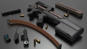 P90 SMG Fps - Tps model