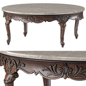 3D roberto giovannini coffee table art 1342 model