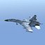 sukhoi su-27 sk flanker 3d model