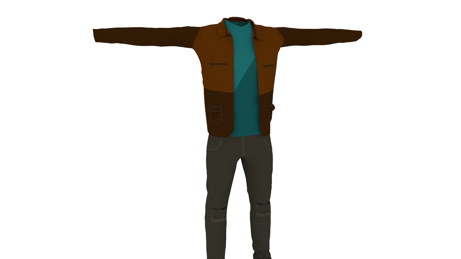 3D Man Clothing - TurboSquid 2110409