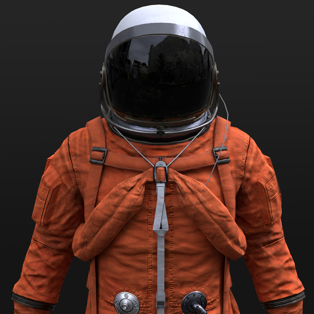 Real space suit 3D model - TurboSquid 1696967