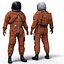 real space suit 3D model