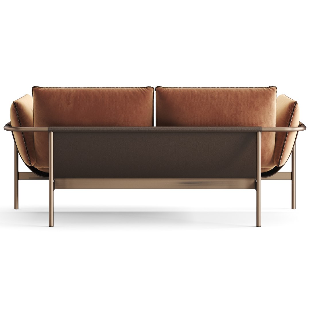 D Fendi Casa Totu Sofa Turbosquid