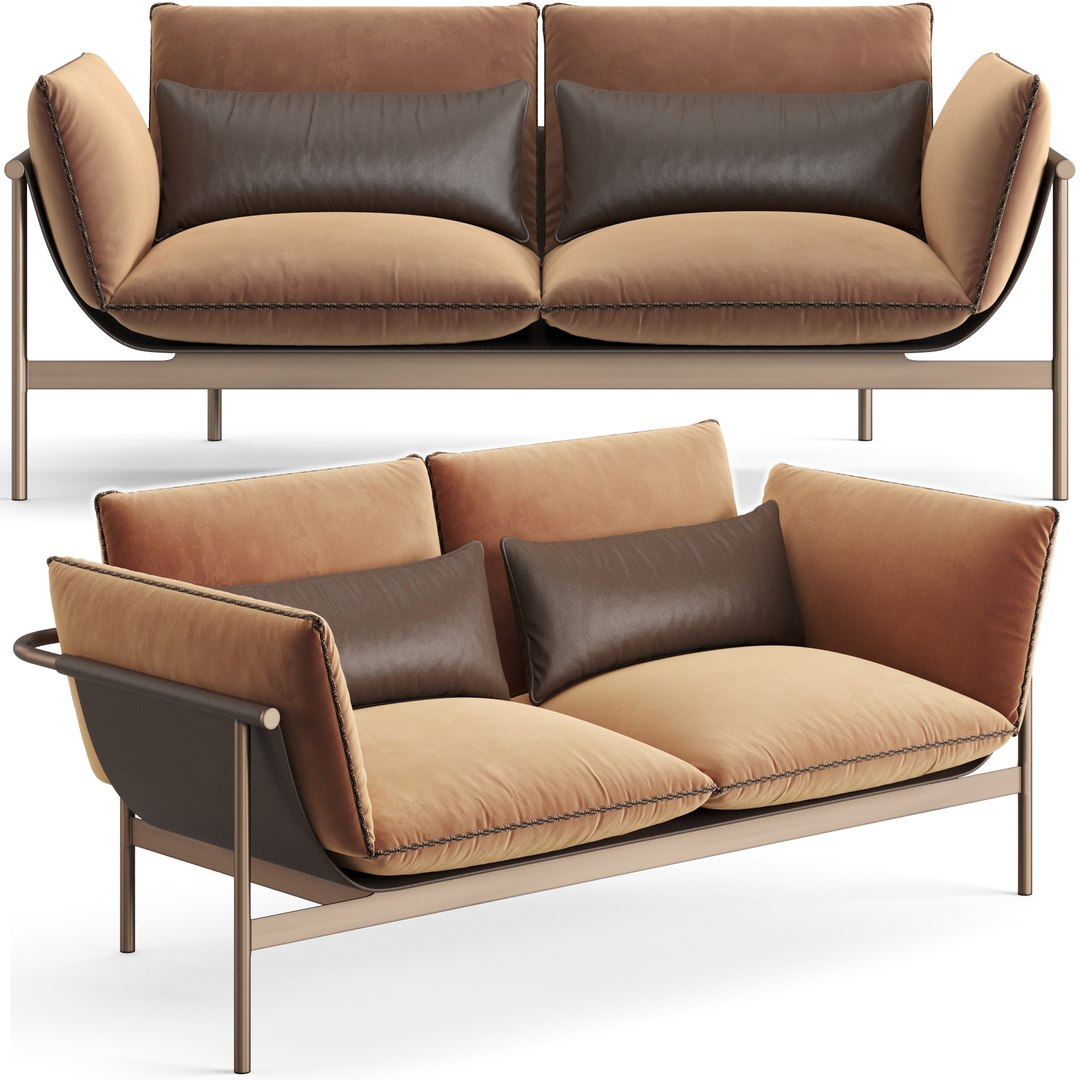 3D Fendi Casa Totu Sofa - TurboSquid 2071152