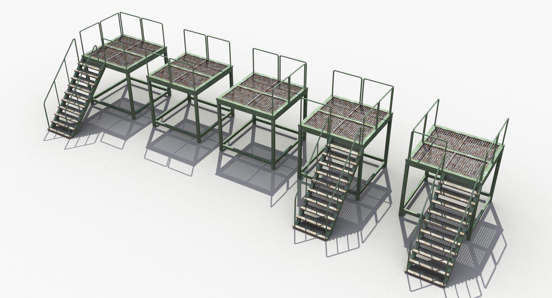 Modular Catwalk 2 3D Model - TurboSquid 1875085