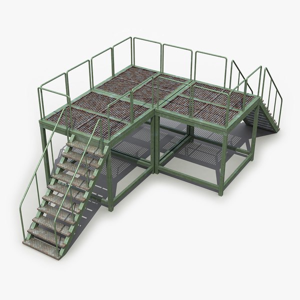 Modular Catwalk 2 3D model