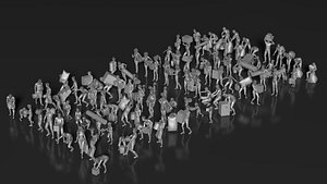 HD People 07 Carrying model