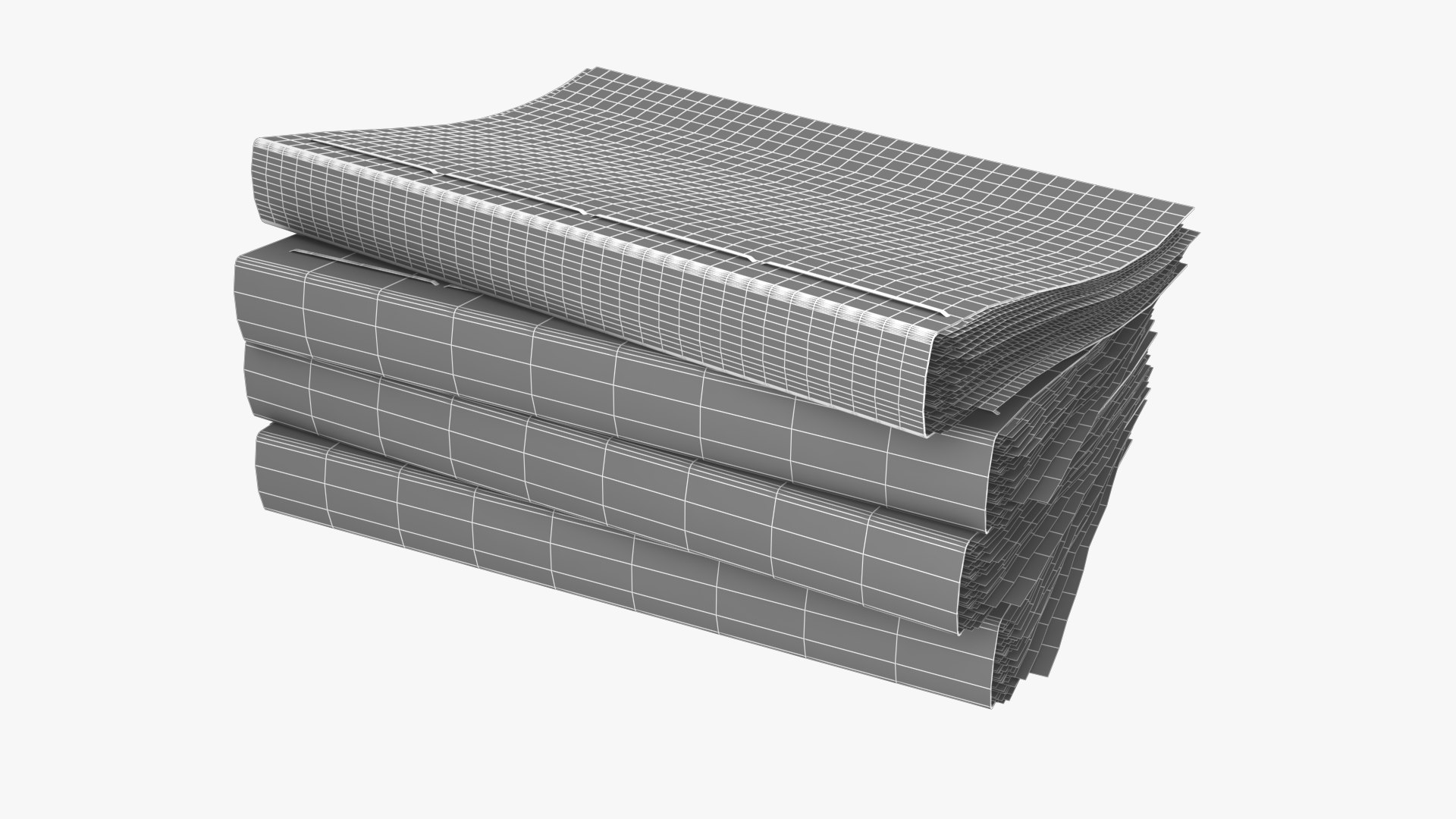 Stack Binders Model - TurboSquid 1202695