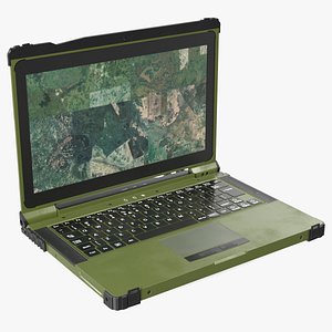 Laptop Mildef RS13 Rugged Green