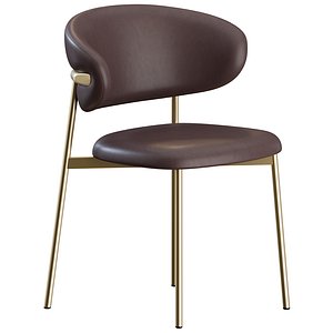 3D model Oleandro Chair Metal by Calligaris