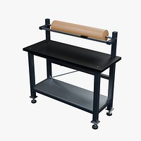 Packing Roll Workbench 1350x550mm Configuration 04