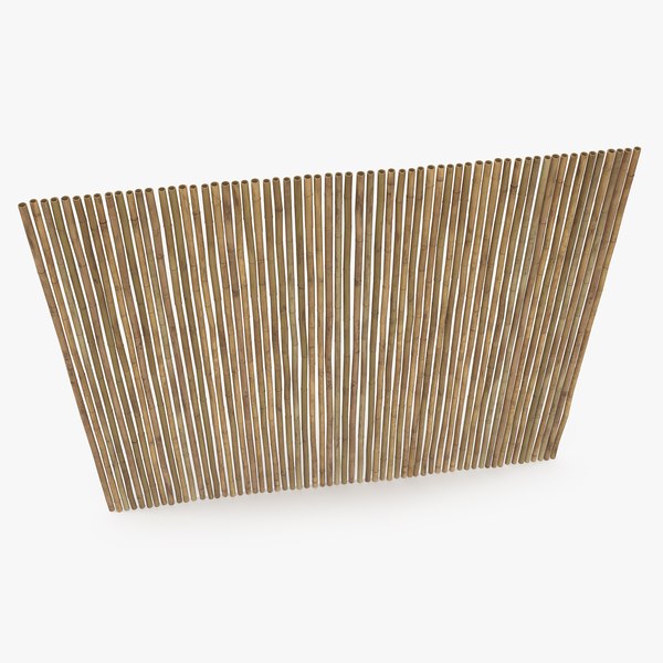 Eco-Friendly Bamboo Fence model