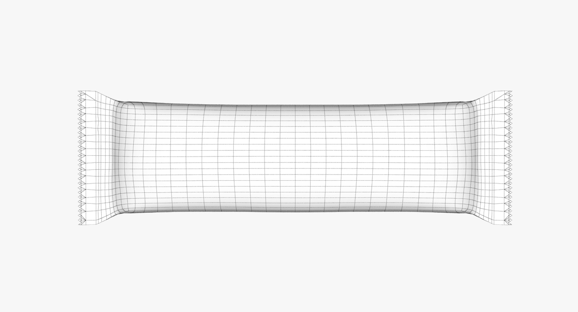 3d Chocolate Snickers Bar Model