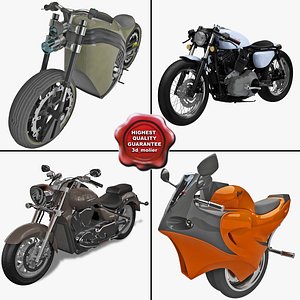 motorcycles 11 3d max