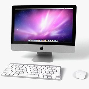 apple imac 3d model