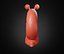 Snail cartoon overbite character style