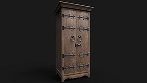 Cabinet Medieval M4 3D