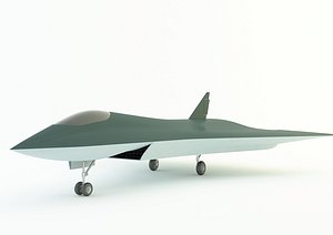 FA X61 war plane 1 3D model