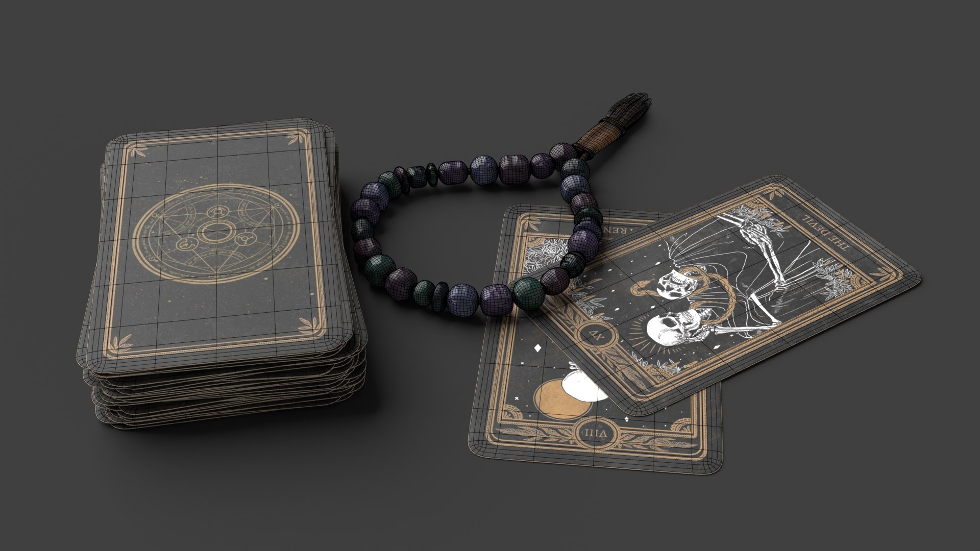 Tarot Cards and Beads 3D https://p.turbosquid.com/ts-thumb/We/72w4qg/Px/wire_0002/jpg/1633537668/1920x1080/fit_q87/e7c0cbb78583bf450b16a29b9526f1b1b7b67350/wire_0002.jpg