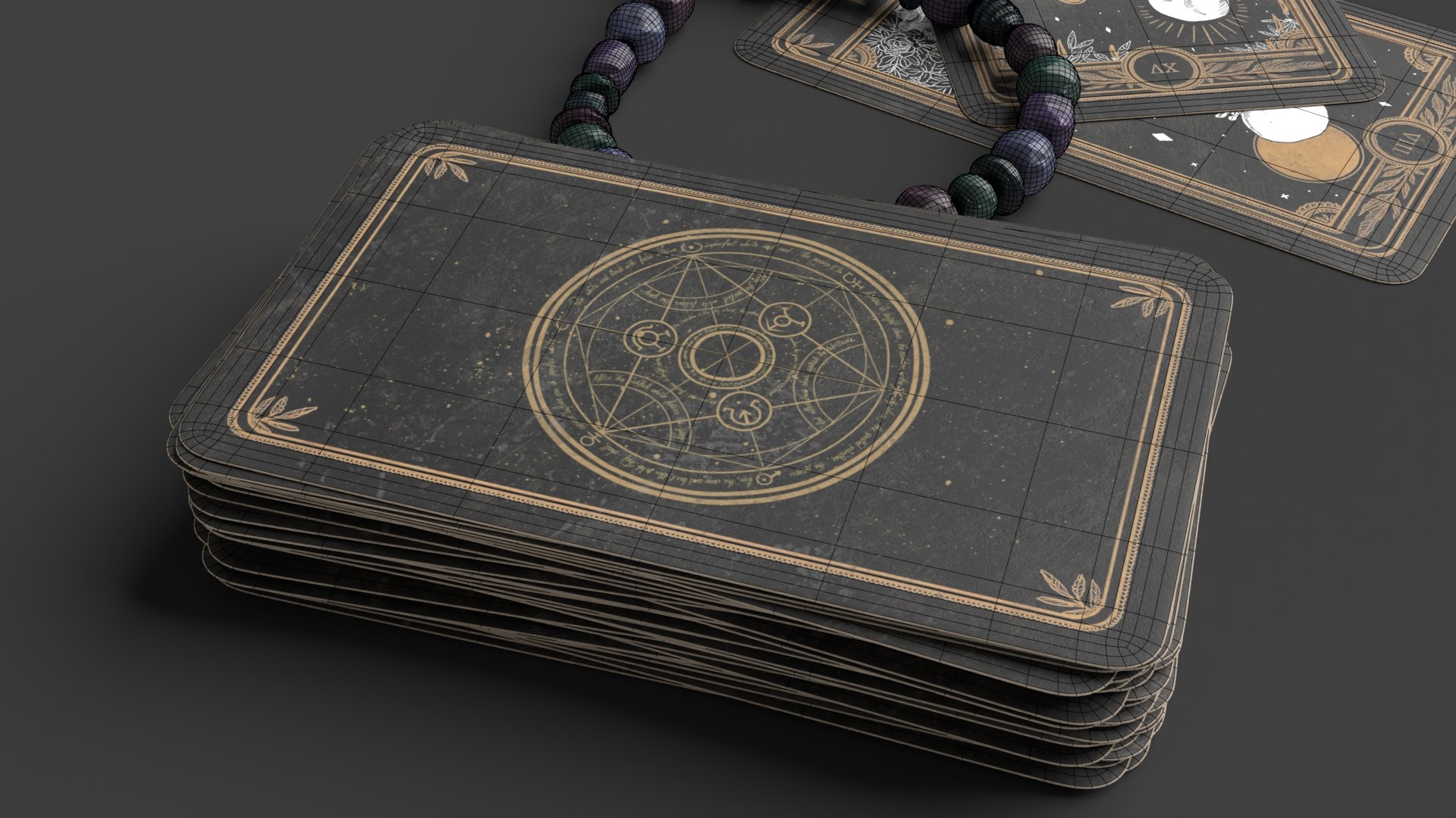 Tarot Cards and Beads 3D https://p.turbosquid.com/ts-thumb/We/72w4qg/i8/wire_0009/jpg/1633537659/1920x1080/fit_q87/4696cba73d5139c60522d8c8282496c078e41365/wire_0009.jpg