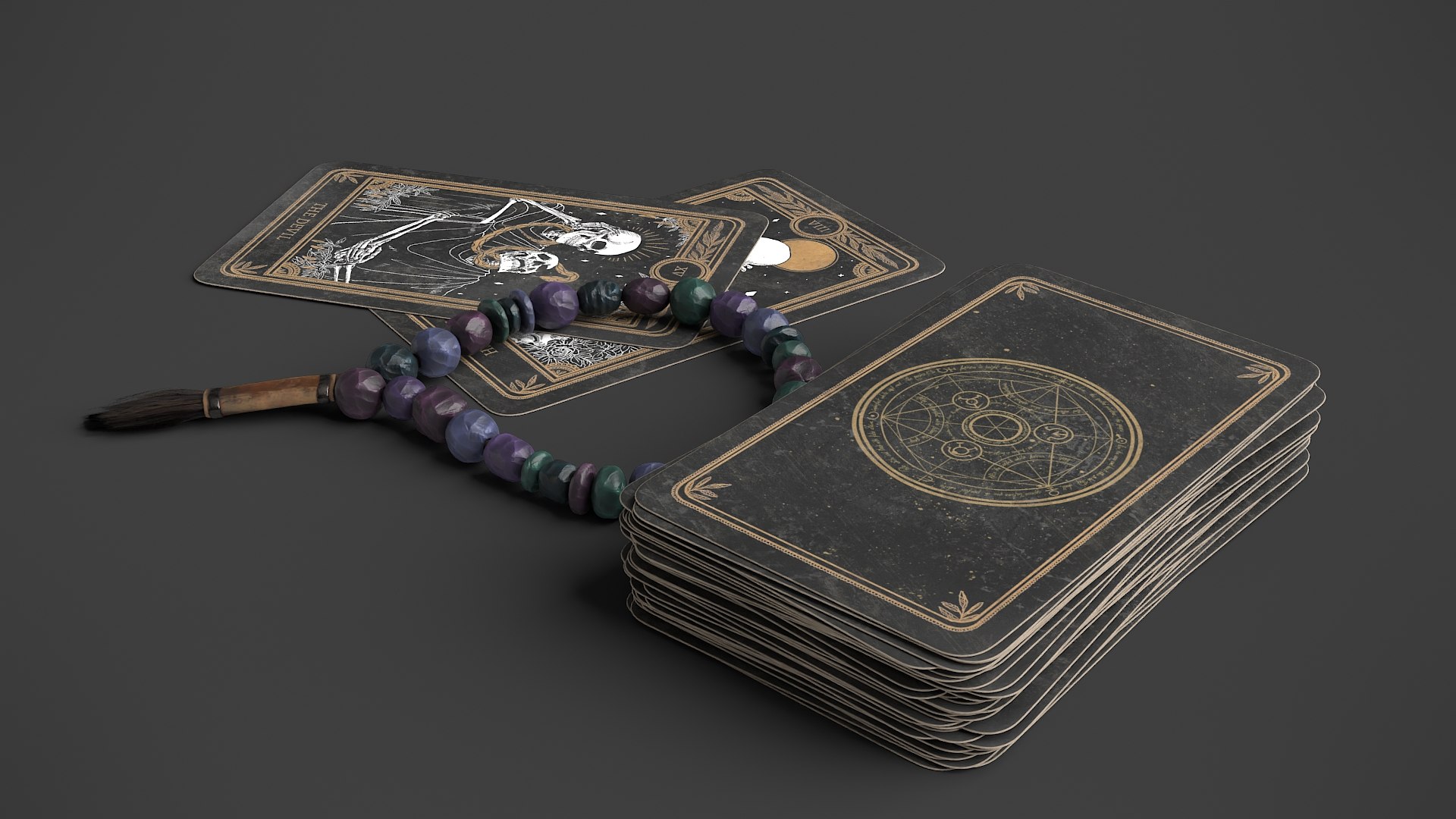 Tarot Cards and Beads 3D https://p.turbosquid.com/ts-thumb/We/72w4qg/qF/preview_0003/jpg/1633537653/1920x1080/fit_q87/6de1b53251450a8b41f64eef8d0028809fe6bb0d/preview_0003.jpg