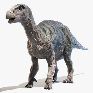 3D iguanodon model