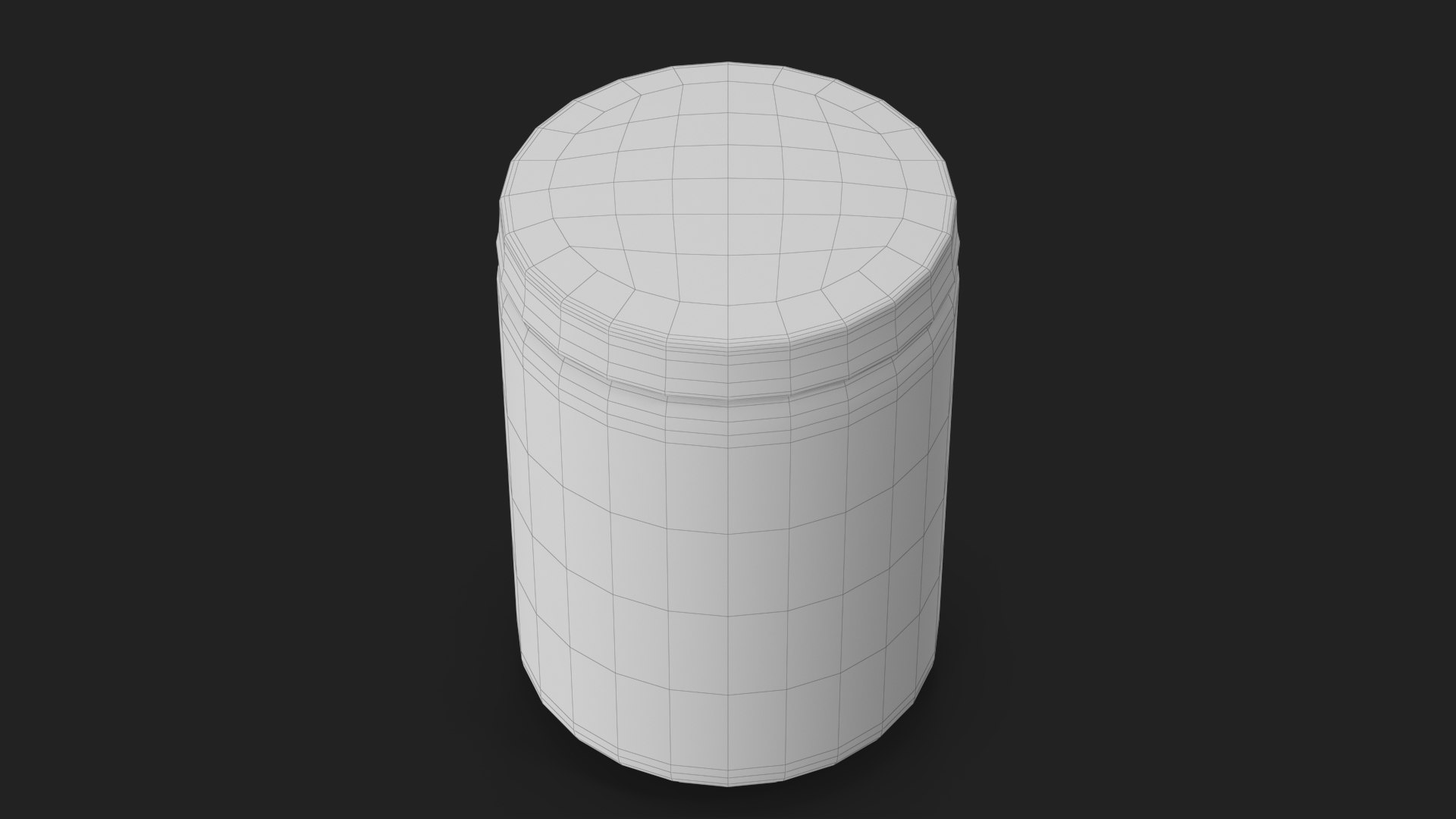 Glass jar metal lid 3D model - TurboSquid 1644082
