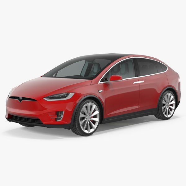 tesla x 90d 2017 3D model