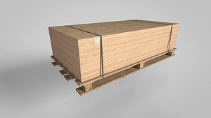 Wood Sheet Bundle 3D model