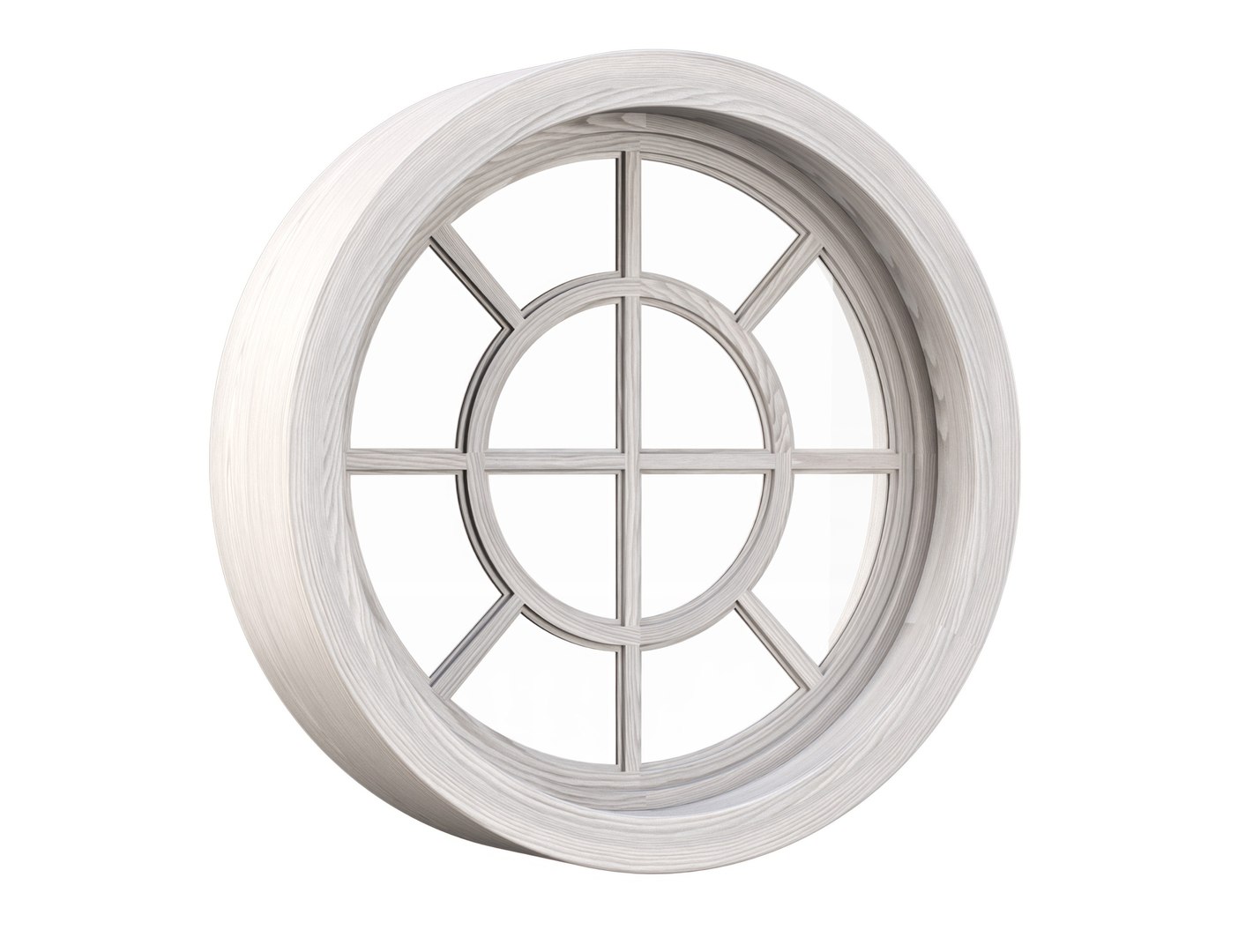 3D Wooden Round Window V1 - TurboSquid 2285040