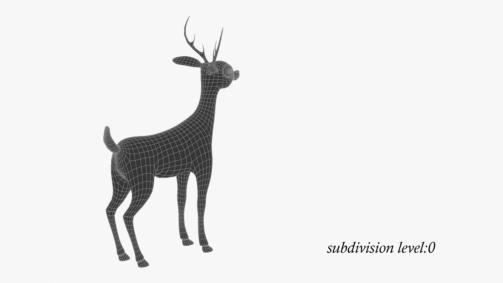 3D fawn cartoon model https://p.turbosquid.com/ts-thumb/We/Iqa8j0/AY/wireframe_3/jpg/1608160059/1920x1080/fit_q87/e35c67065817c8d9884bbdbccd44a7fba87e3f0b/wireframe_3.jpg