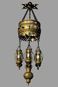1001 nights lantern 4 3D model