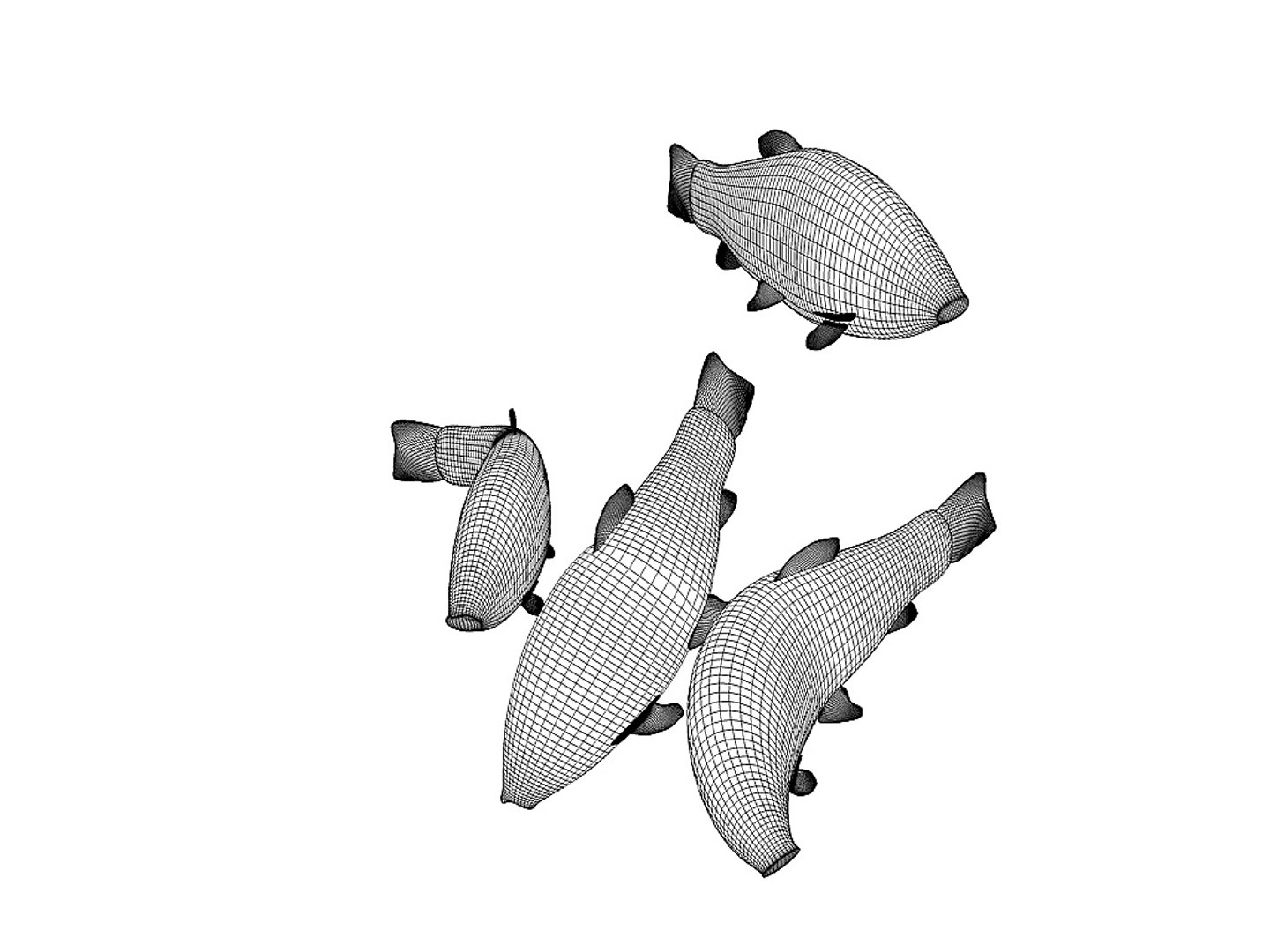 Fish 3d C4d
