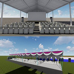 Roder Tent 3D model