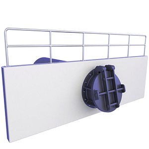 Concrete Bridge Drain Outlet Flap Gate 24