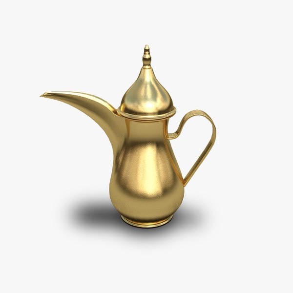 3d coffee pot model