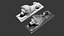 Stone Lion Sculpture Set