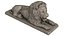 Stone Lion Sculpture Set