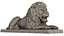 Stone Lion Sculpture Set