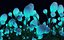 Flores como en avatar