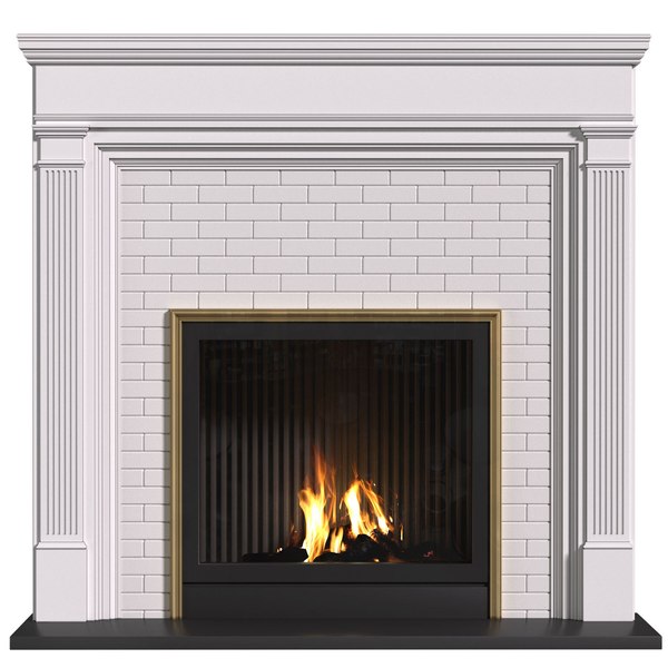 Modern Classic Art Deco Fireplace 3D model - TurboSquid 2026347