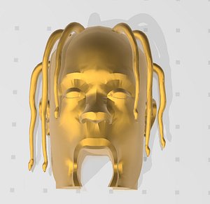 Travis Scott Astroworld Head