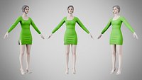 Dress 54 Kelly Green