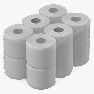 Toilet Paper 12 Pack Blank