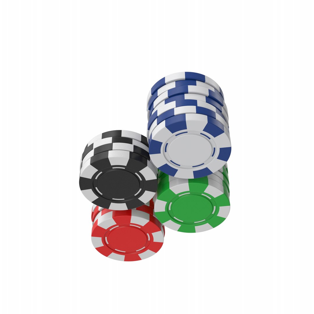 3D Poker Chips Stack - TurboSquid 2068616