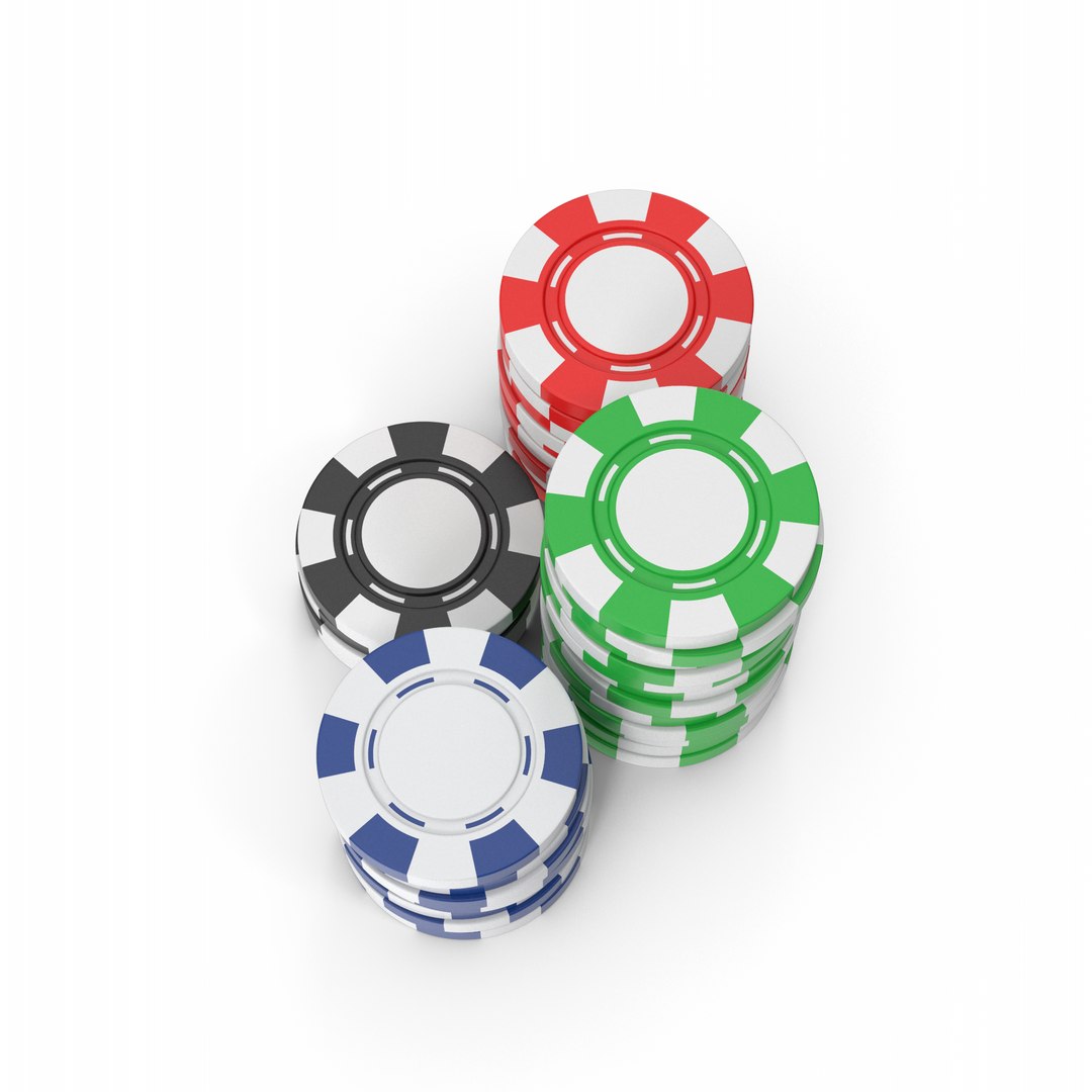 3D Poker Chips Stack - TurboSquid 2068616