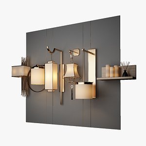 3D Model Wall Lamp 3D model